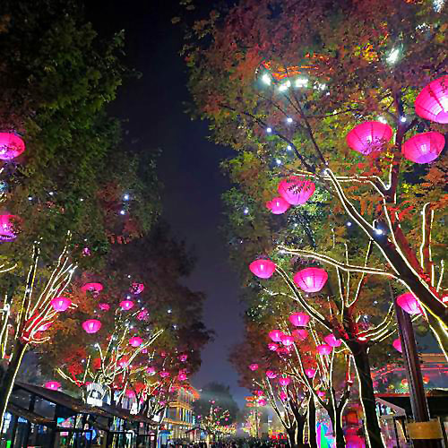 大唐不夜城灯笼