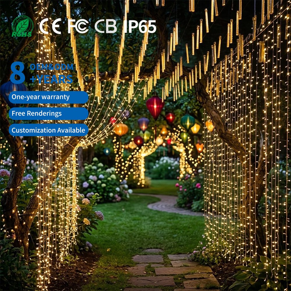 IP65郁金香冰条灯串