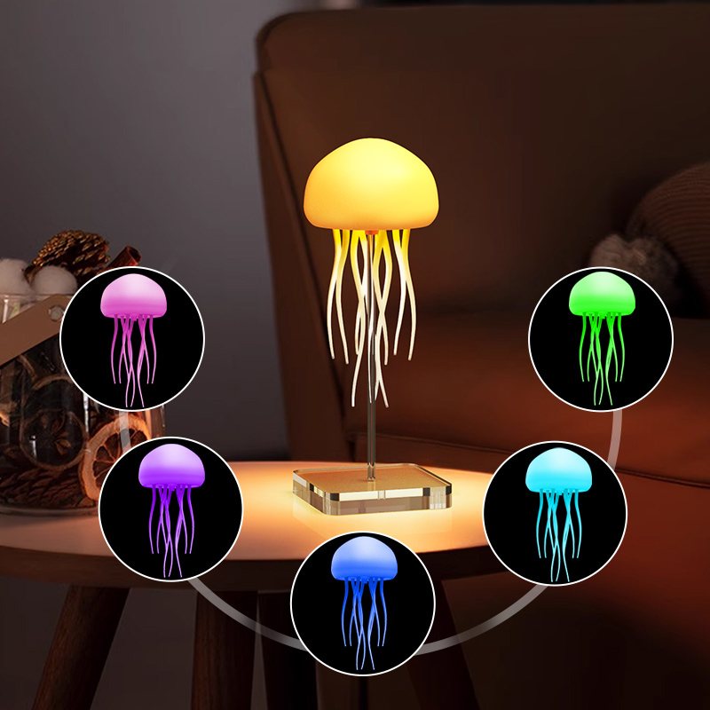 5V声控LED水母氛围灯