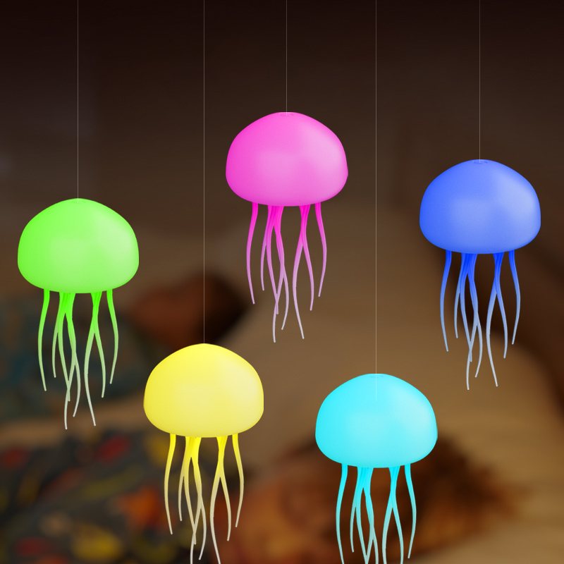5V声控LED水母氛围灯产品图2